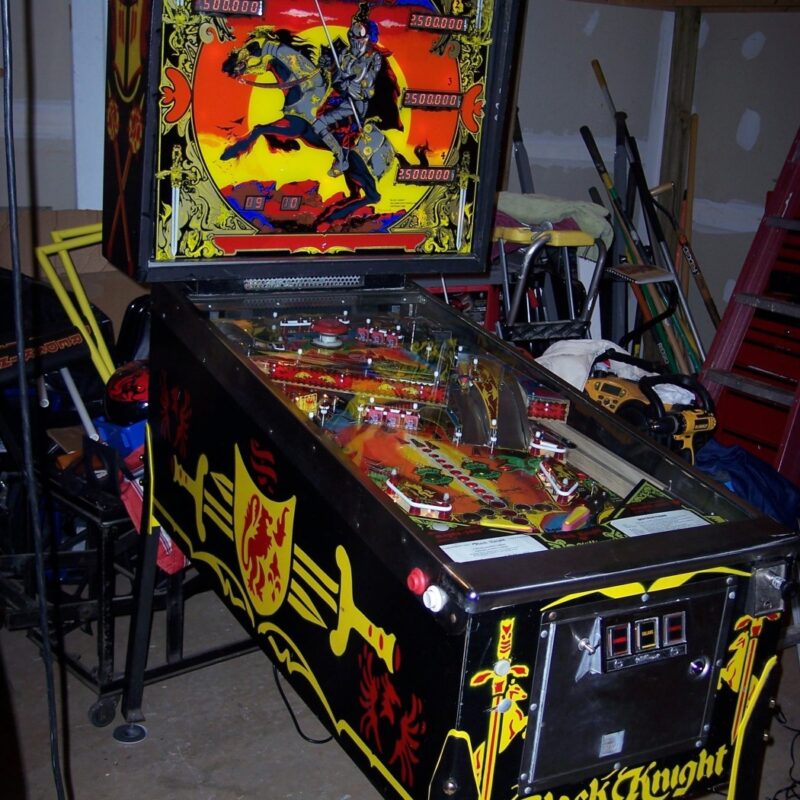 Black Knight pinball machine 1980